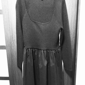 Express Black Long-Sleeve Dress for any occasion